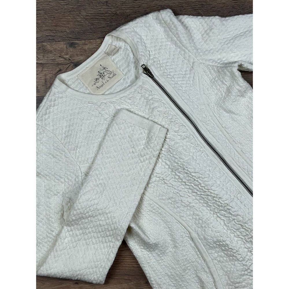 Angel Of The North‎ (Anthropology) Cream Jacket Size Small